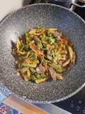 Saltado de Brócoli
