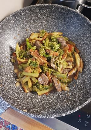 Una foto de Saltado de Brócoli