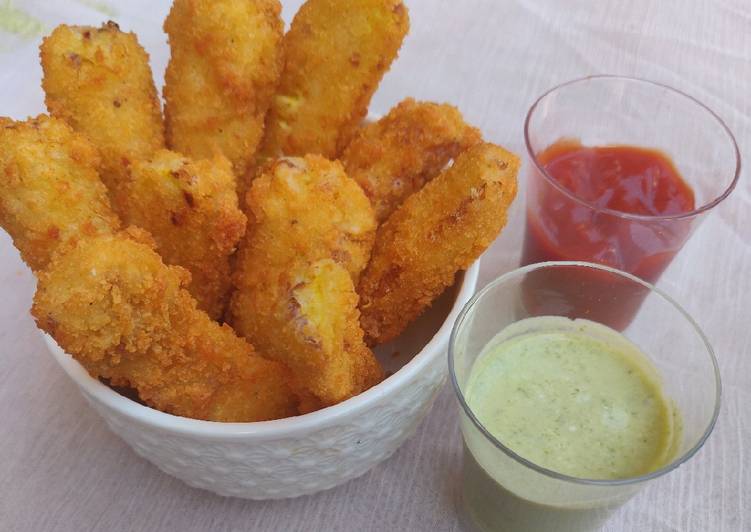 Baby corn Finger Fritters