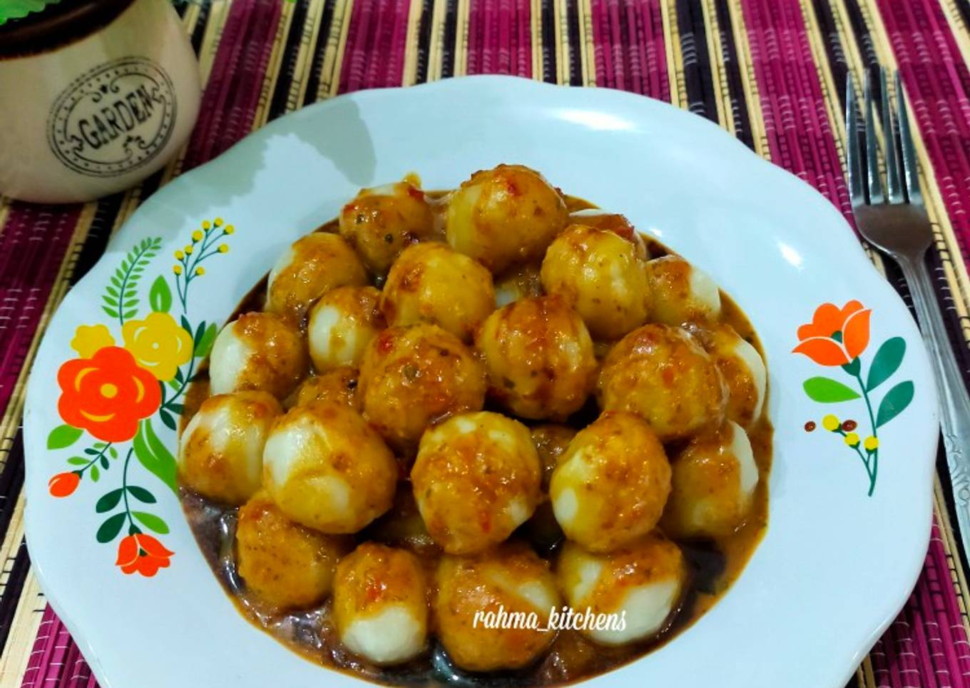 Bagaimana Membuat Cilok Nasi Sisa, Enak