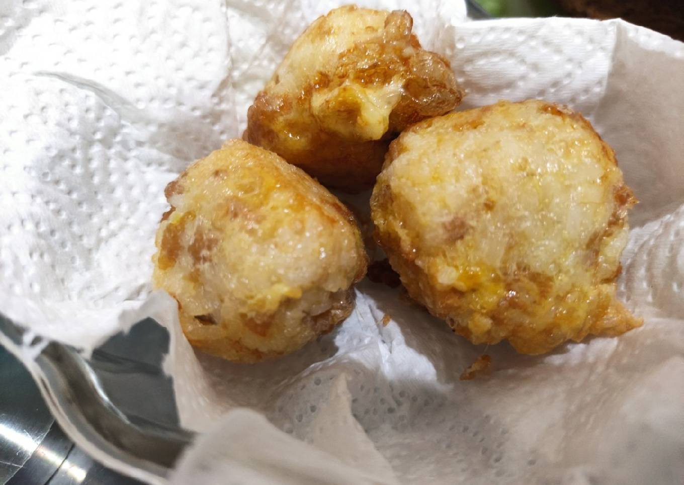 Mpasi bola nasi ayam