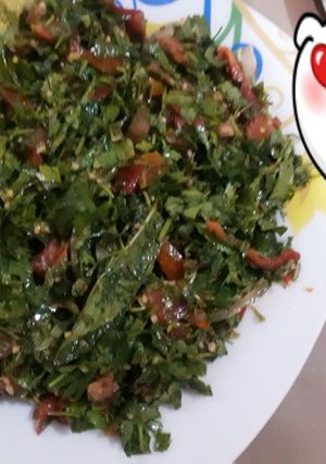 صورة لوصفة تبولة