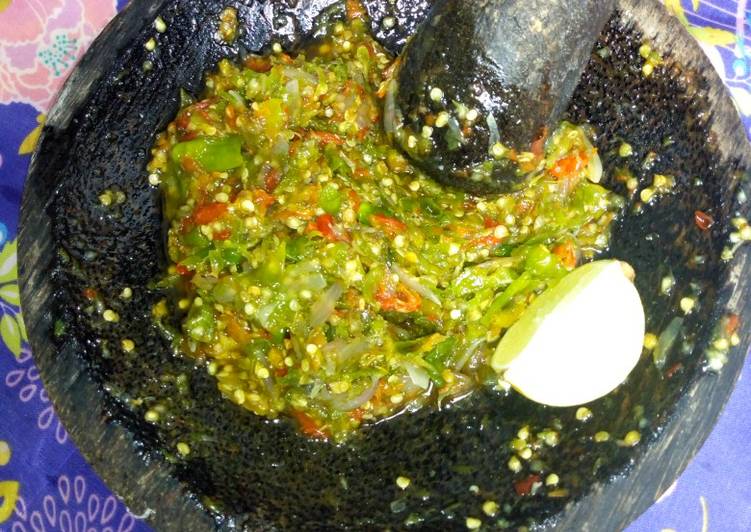 Sambel Dadakan Simple