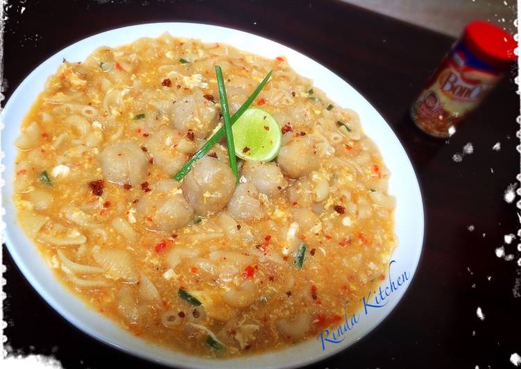 Resep Seblak Pasta Bakso Pedassss Anti Gagal