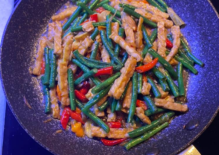 Resep Tumis Kacang Panjang &amp; Tempe yang Enak