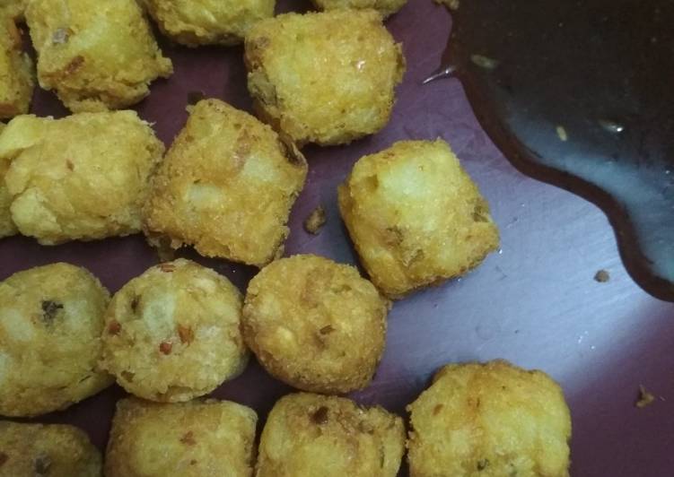 Crunchy cheese bites