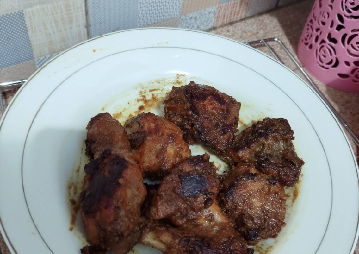 Ayam bakar teflon