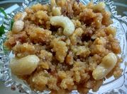 A picture of moong daal halwa