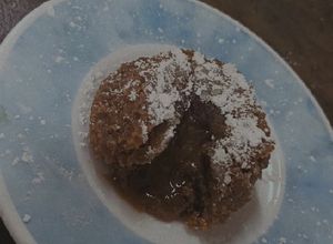 Una foto de Volcanes de chocolate