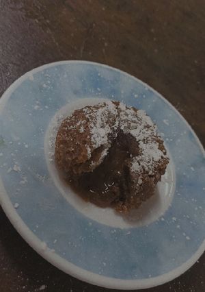 Una foto de Volcanes de chocolate