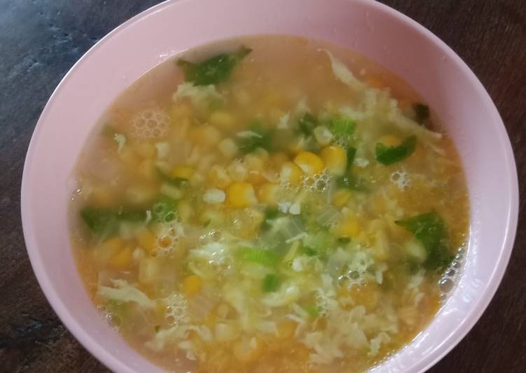 Resep Sup jagung rumahan, Menggugah Selera