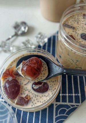 Foto resep Es Susu Mocha Jelly Cokelat ✅