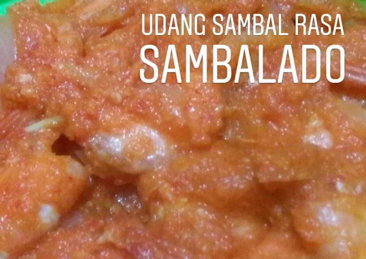 Resep Udang sambalado, Lezat