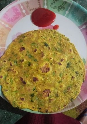 मेथी के पराठे(methi ke parathe recipe in hindi) रेसिपी मुख्य फोटो