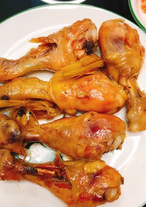 Hình của món Tỏi gà quay nước dừa 🍗🍗🍗.
