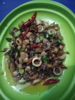 Foto resep Tumis cumi asin pete