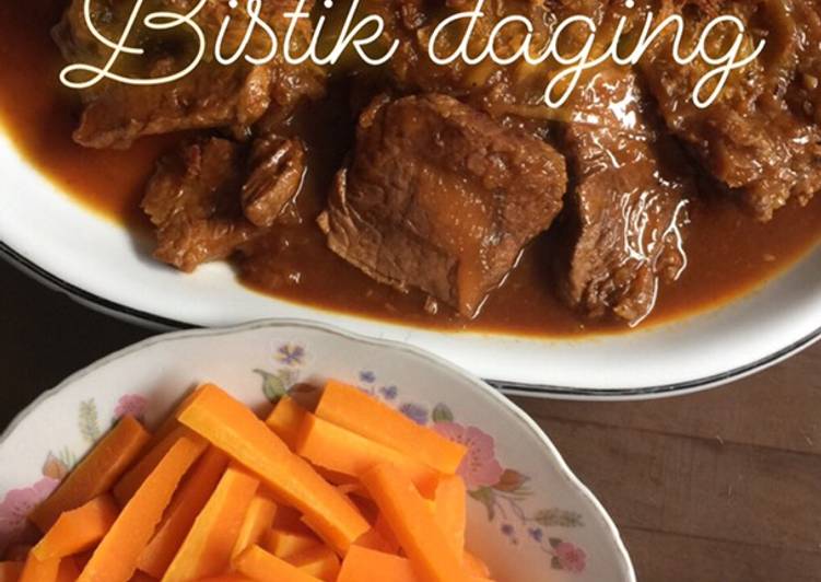 Cara Bikin Bistik daging, Enak Banget