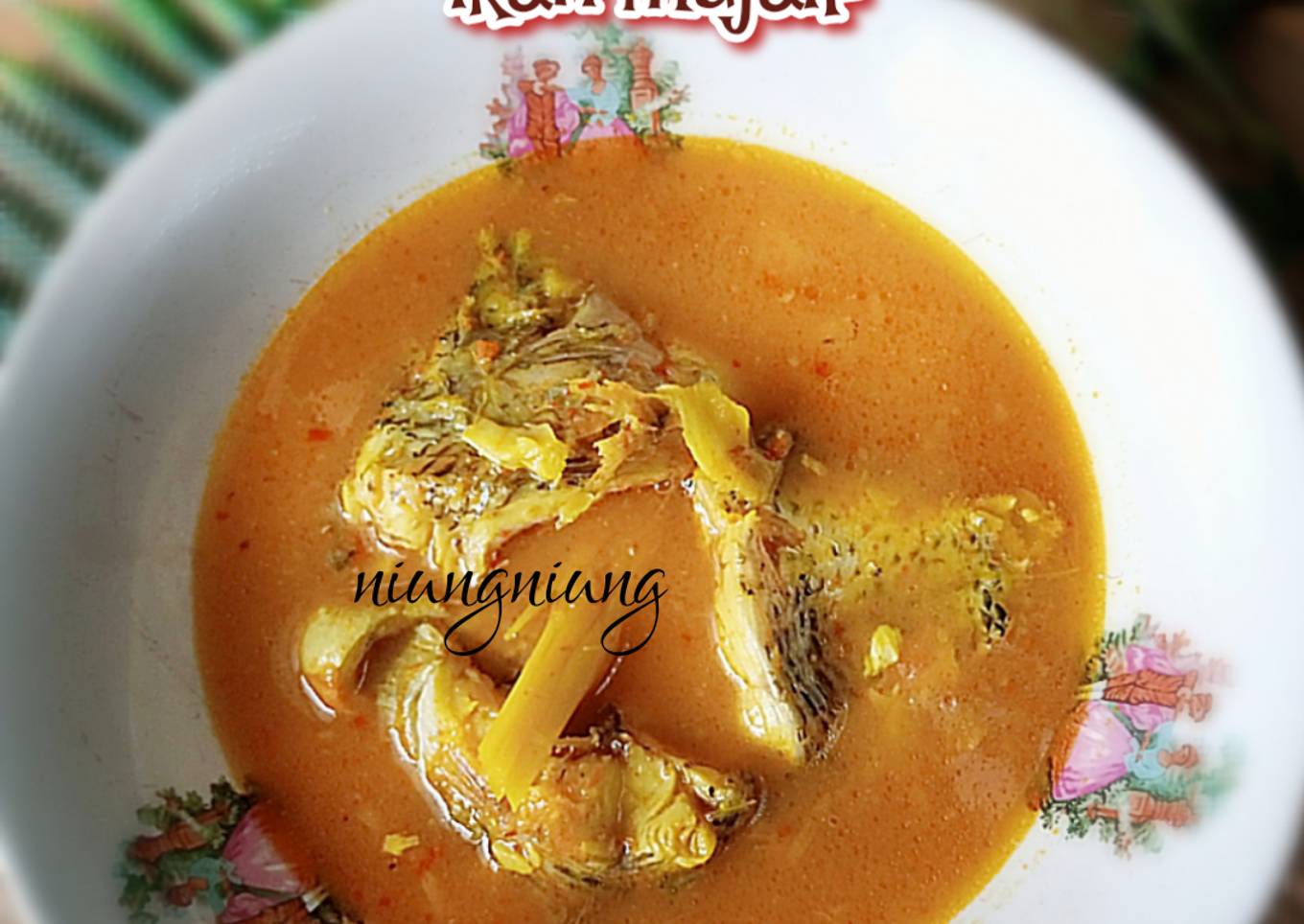 Kuah asam ikan mujair khas palembang