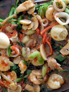 Foto resep Cah Kangkung Telur Puyuh