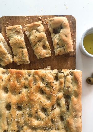Una foto de Focaccia