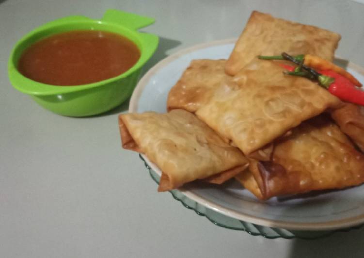 makanan Martabak telor daun pre Jadi, Lezat Sekali