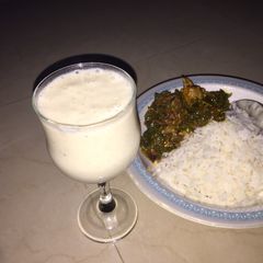 A picture of Rice da lemon Ayaba.