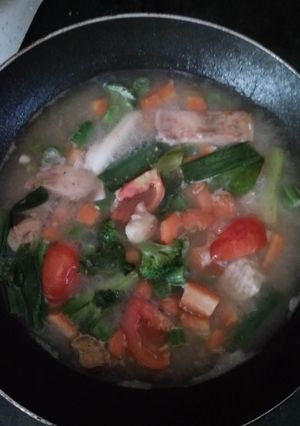 Foto resep MPASI 9M+ Sup Ikan Nila, Brokoli, Wortel