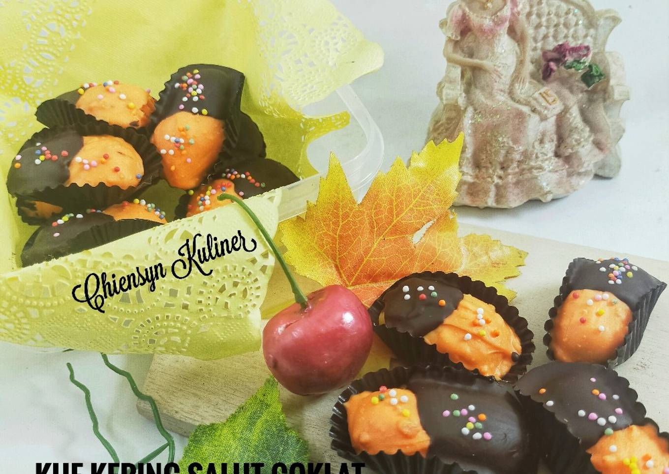 Kue Kering salut coklat