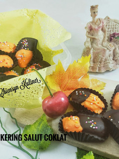 Foto resep Kue Kering salut coklat