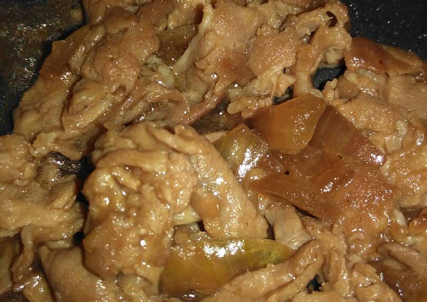 Tumis Daging Teriyaki