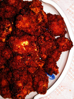 A picture of Popcorn chicken.