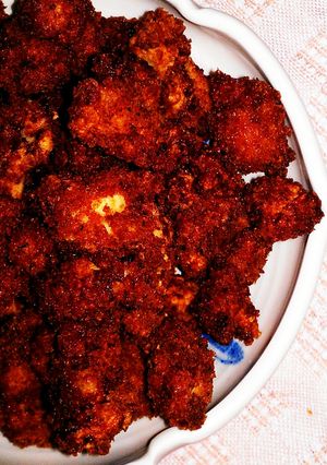 A picture of Popcorn chicken.