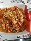 Arroz caldoso con verduras
