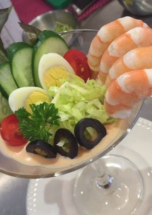 รูปของ สลัดค็อกเทลกุ้ง