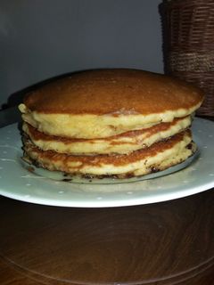 Foto resep buttermilk chocolate pancakes