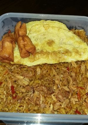 Foto resep nasi goreng ala kadarnya