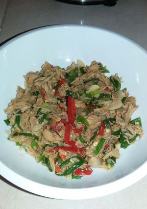 Foto resep tumis tuna praktis
