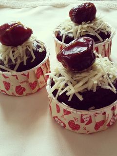 Foto resep brownies kukus kurma