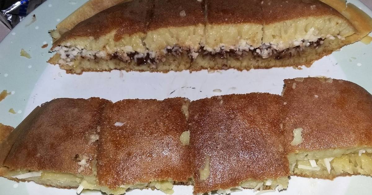  Resep  Martabak  manis  teflon  oleh Iklimah Mahri Cookpad 