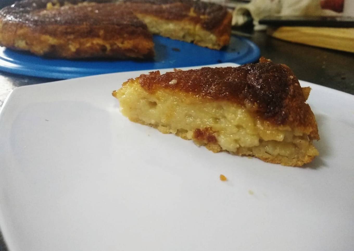 Torta de pan y batata