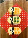 Children’s Day Character Bento: Koinobori Egg Sushi