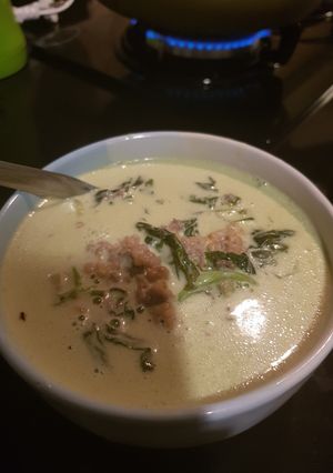 Foto resep Simple Creamy Spinach