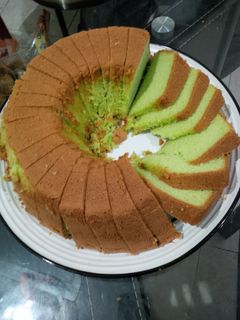 Foto resep Bolu Pandan Panggang
