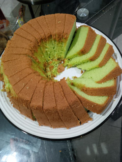 Foto resep Bolu Pandan Panggang