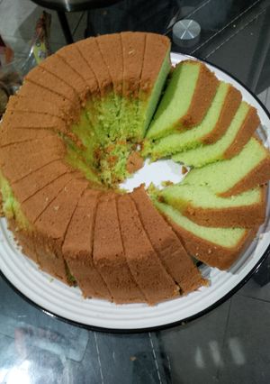 Foto resep Bolu Pandan Panggang