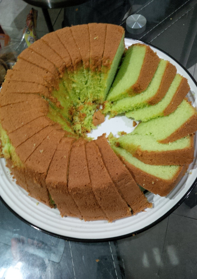 Foto resep Bolu Pandan Panggang