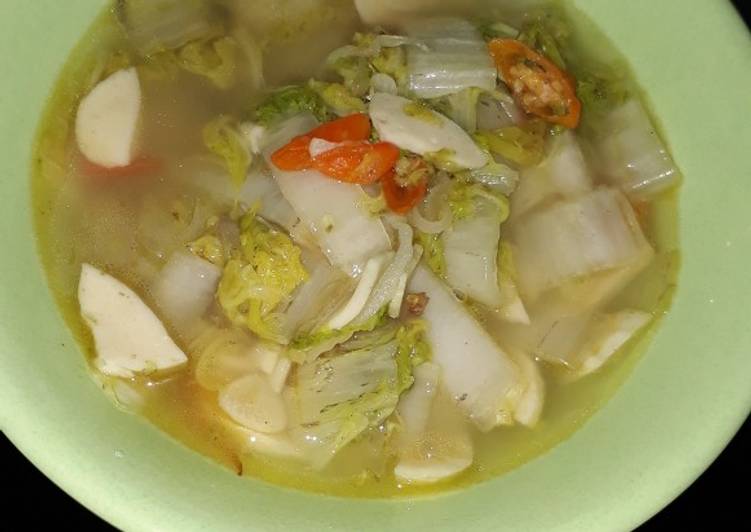 Anti Ribet, Memasak Tumis Sawi Putih Baso Enak Dan Mudah