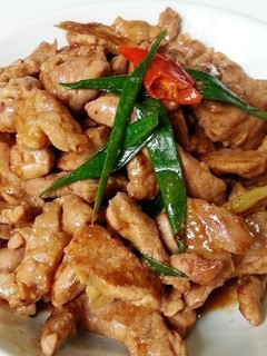 簡單快速炒肉絲配飯配麵都好吃 的食譜成品照片