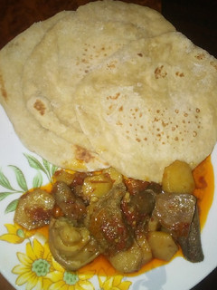 A picture of Naan Bread.