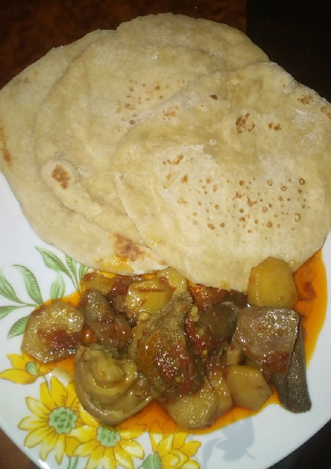 A picture of Naan Bread.
